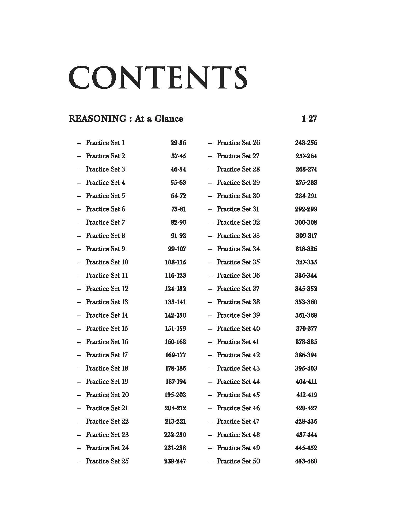 50 Practice Sets Reasoning (Verbal, Non Verbal & Analytical Reasoning) | English Medium - Image 2