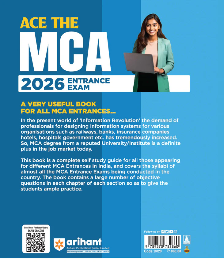 ACE The MCA Entrance Exam 2026 | Chapterwise Quick Theory & 3500+ Practice Questions | Complete Syllabus Coverage - Image 2