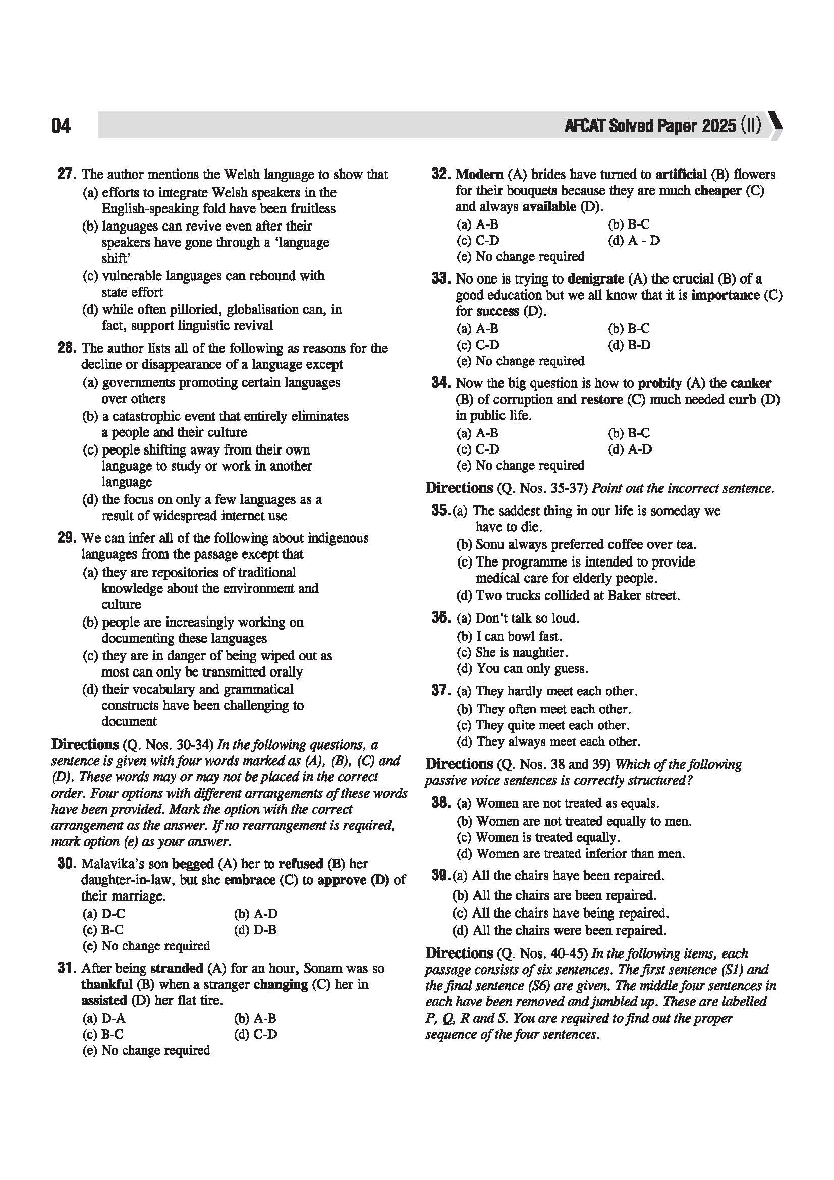 AFCAT 2026 | 12 Years Solved Papers (2025–2014) | 2500+ MCQs with Detailed Explanations | AFCAT Cut Off (2025–22) & Trend Analysis | For Flying, Technical & Non-Technical Branches - Image 6