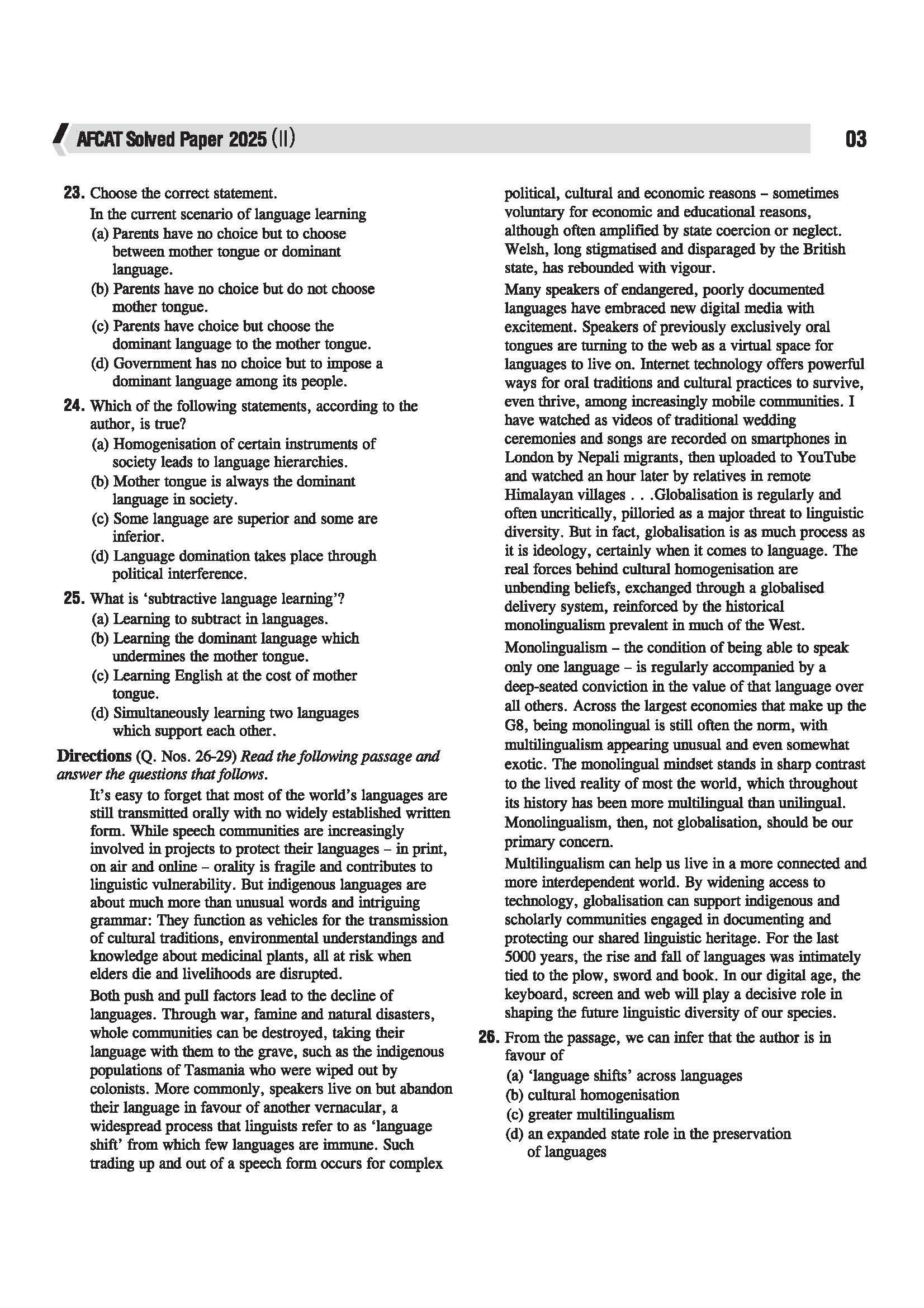 AFCAT 2026 | 12 Years Solved Papers (2025–2014) | 2500+ MCQs with Detailed Explanations | AFCAT Cut Off (2025–22) & Trend Analysis | For Flying, Technical & Non-Technical Branches - Image 7