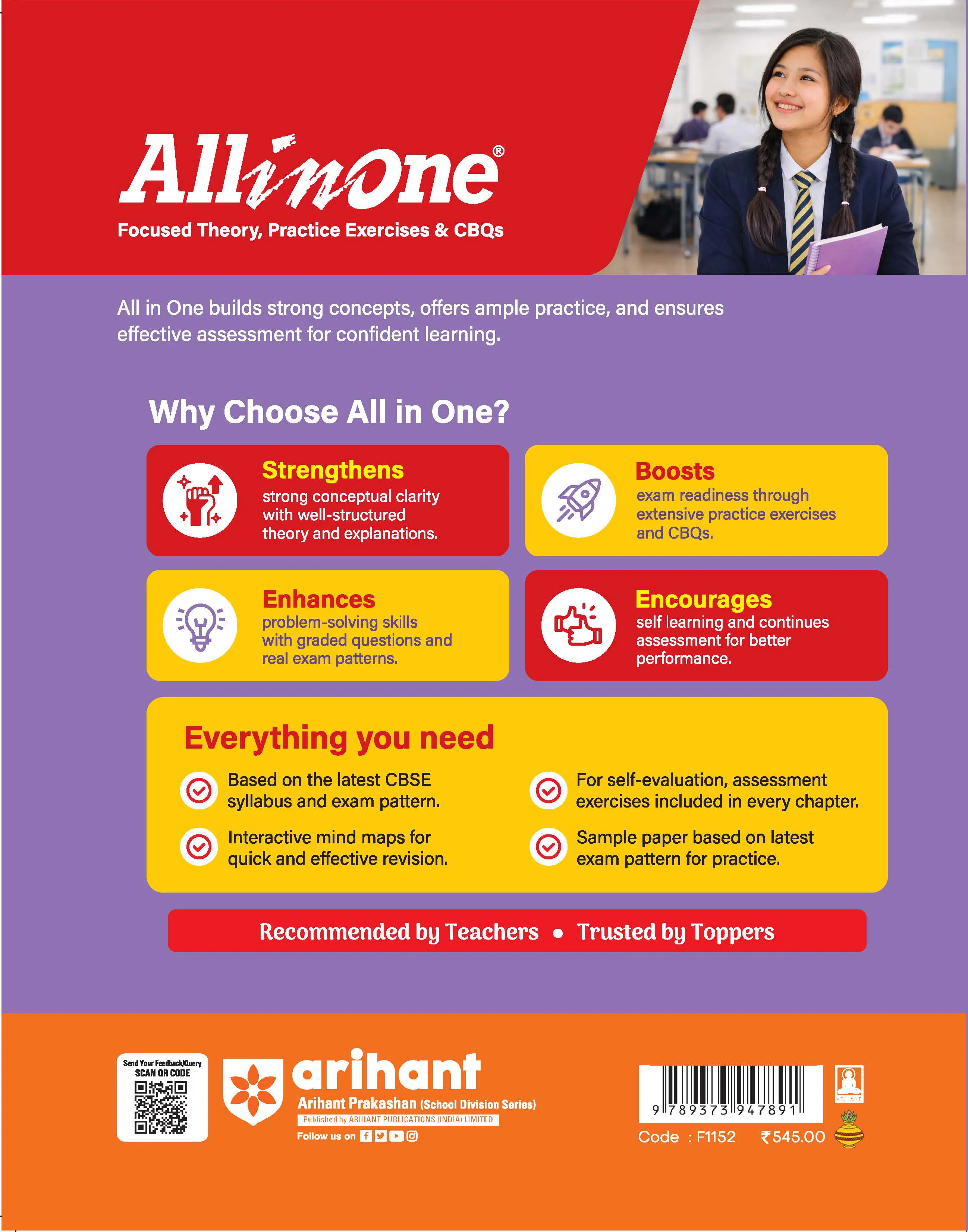 All in One Applied Mathematics Class 12 for CBSE Exam 2026-27 | NCERT Based Complete Theory, Practice Exercises, CBQs, A-R, Sample Papers & Mind Maps | Revised Edition as per Latest Syllabus - Image 12