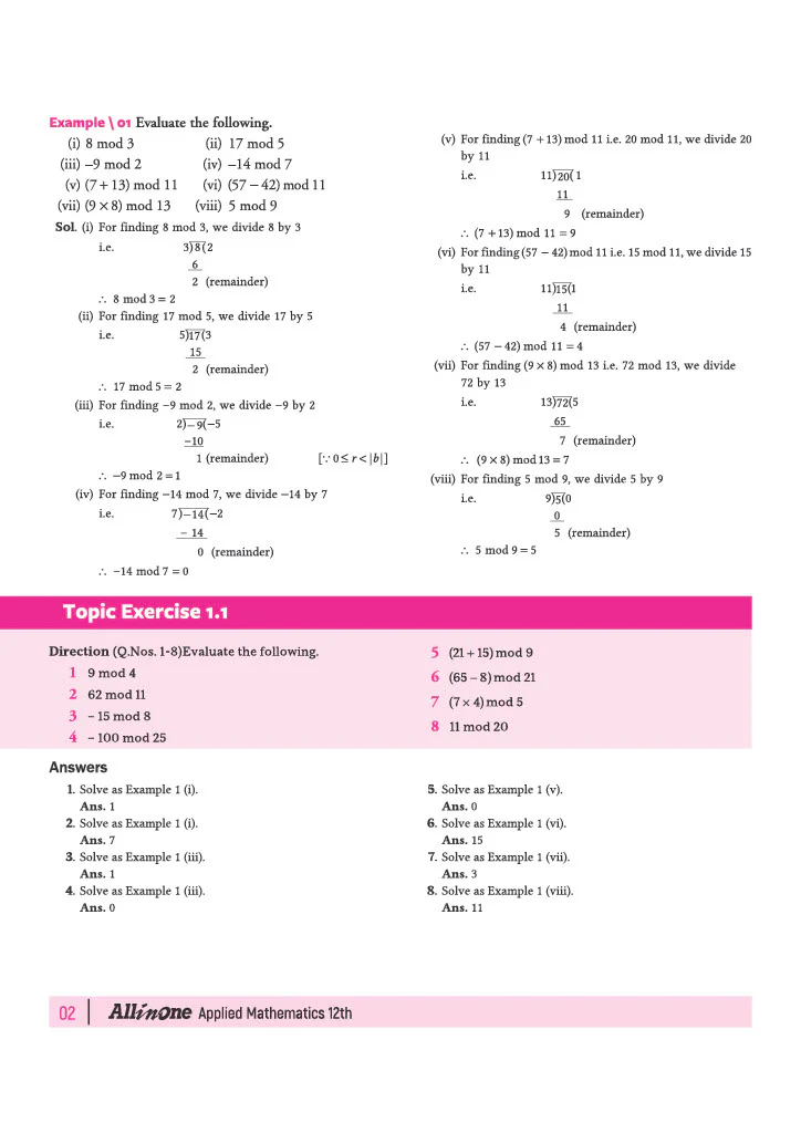 All in One Applied Mathematics Class 12 for CBSE Exam 2026-27 | NCERT Based Complete Theory, Practice Exercises, CBQs, A-R, Sample Papers & Mind Maps | Revised Edition as per Latest Syllabus - Image 8