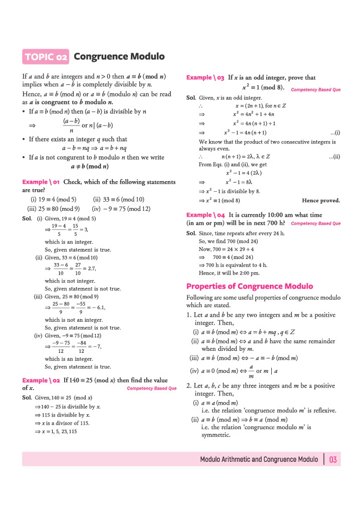 All in One Applied Mathematics Class 12 for CBSE Exam 2026-27 | NCERT Based Complete Theory, Practice Exercises, CBQs, A-R, Sample Papers & Mind Maps | Revised Edition as per Latest Syllabus - Image 9