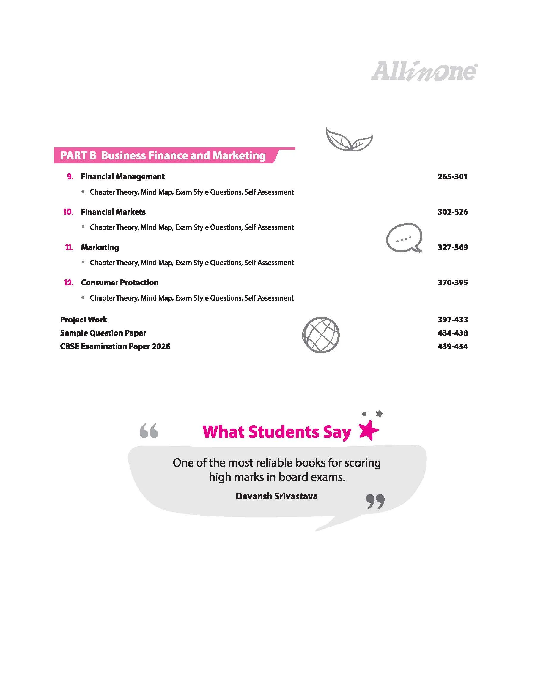All in One Business Studies Class 12 for CBSE Exam 2026-27 | NCERT Based Complete Theory, Practice Exercises, CBQs, A-R, Sample Papers & Mind Maps | Revised Edition as per Latest Syllabus - Image 6