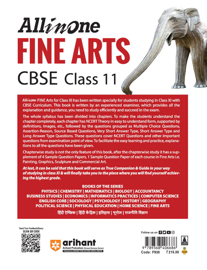 CBSE All in One Fine Arts Class 11 Exam 2025-26 | Latest Syllabus of Painting (049), Graphics (050), Sculpture (051), Commercial Art (052 - Image 4