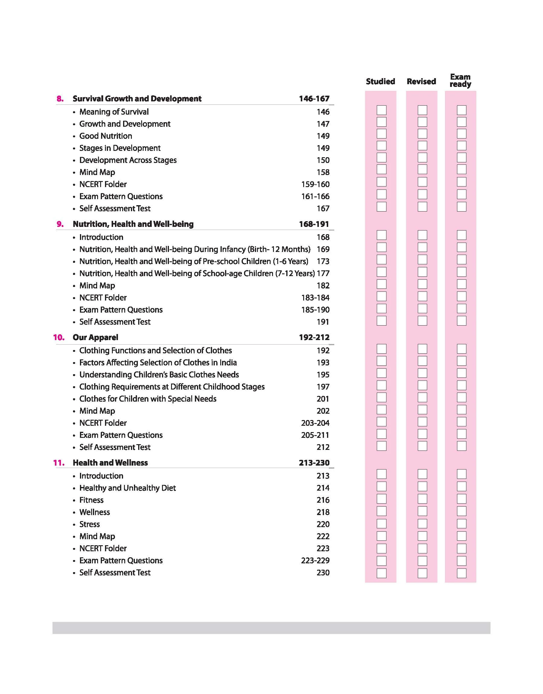 CBSE All in One Home Science Class 11 Exam 2025-26 | NCERT & Other Important Questions, Sample Question Papers | Including Mind Maps & Practical Work - Image 5