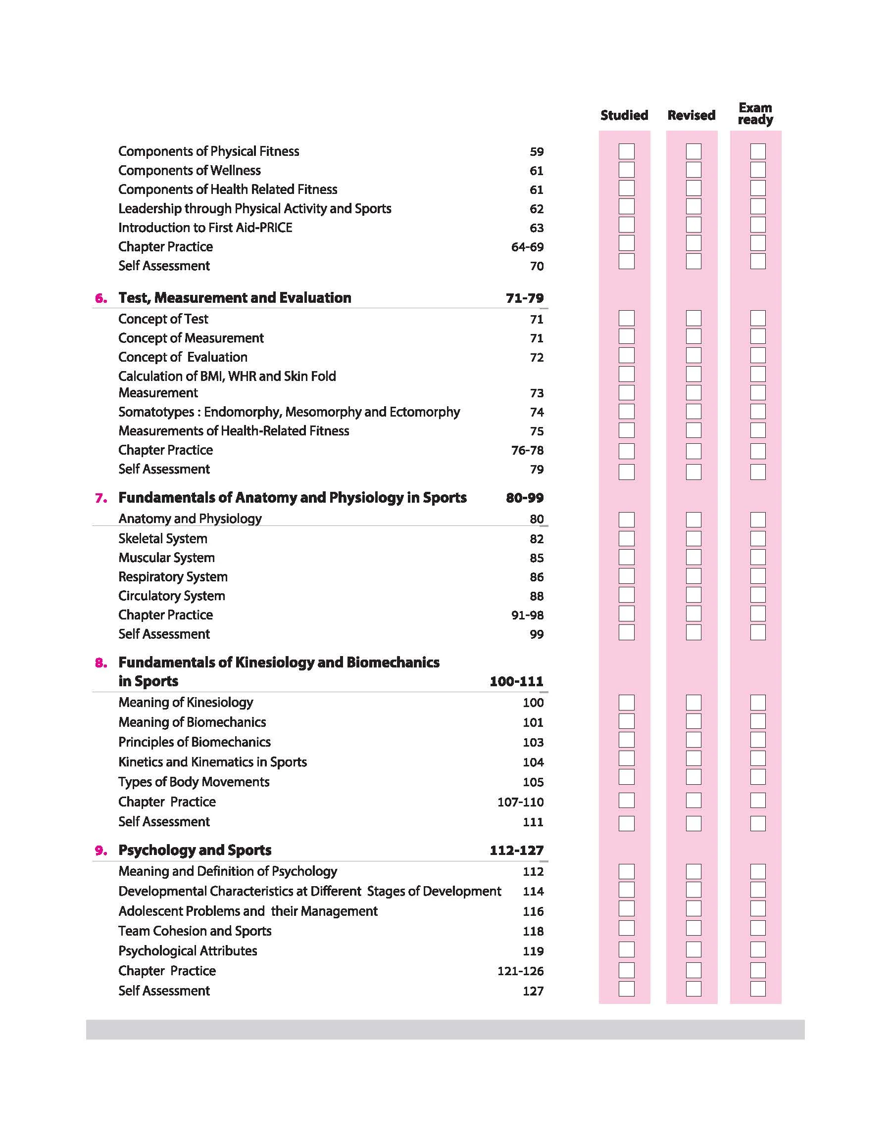 CBSE All in One Physical Education Class 11 Exam 2025-26 | CBQs, MCQs, A-R, Picture Based, Sample Question Papers | Including Practical Work - Image 3