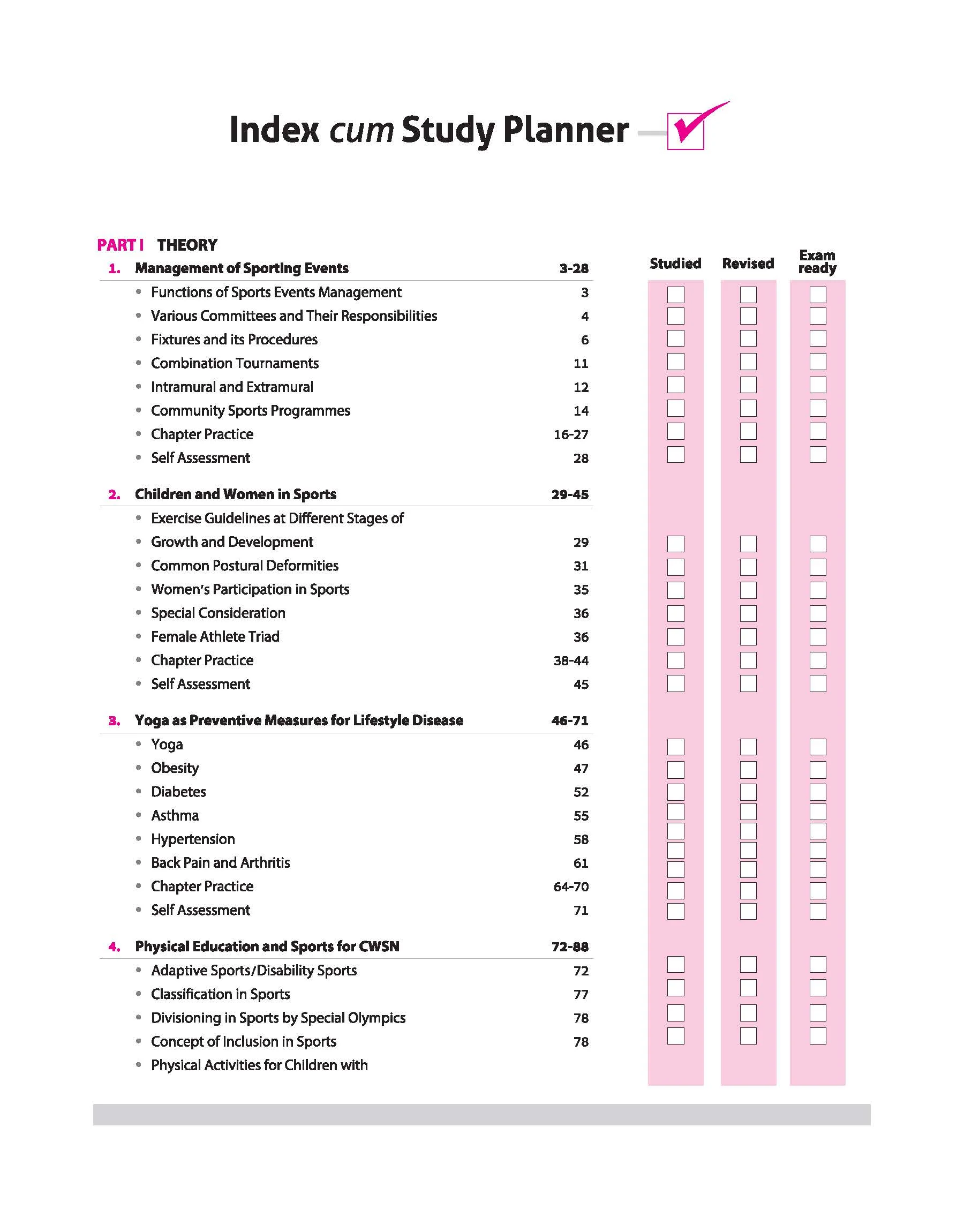 CBSE All in One Physical Education Class 12 Exam 2025-26 | Simplified theroy, CBQs, MCQs, A-R, Board Questions Upto 2025,  | Including Practical Work - Image 3