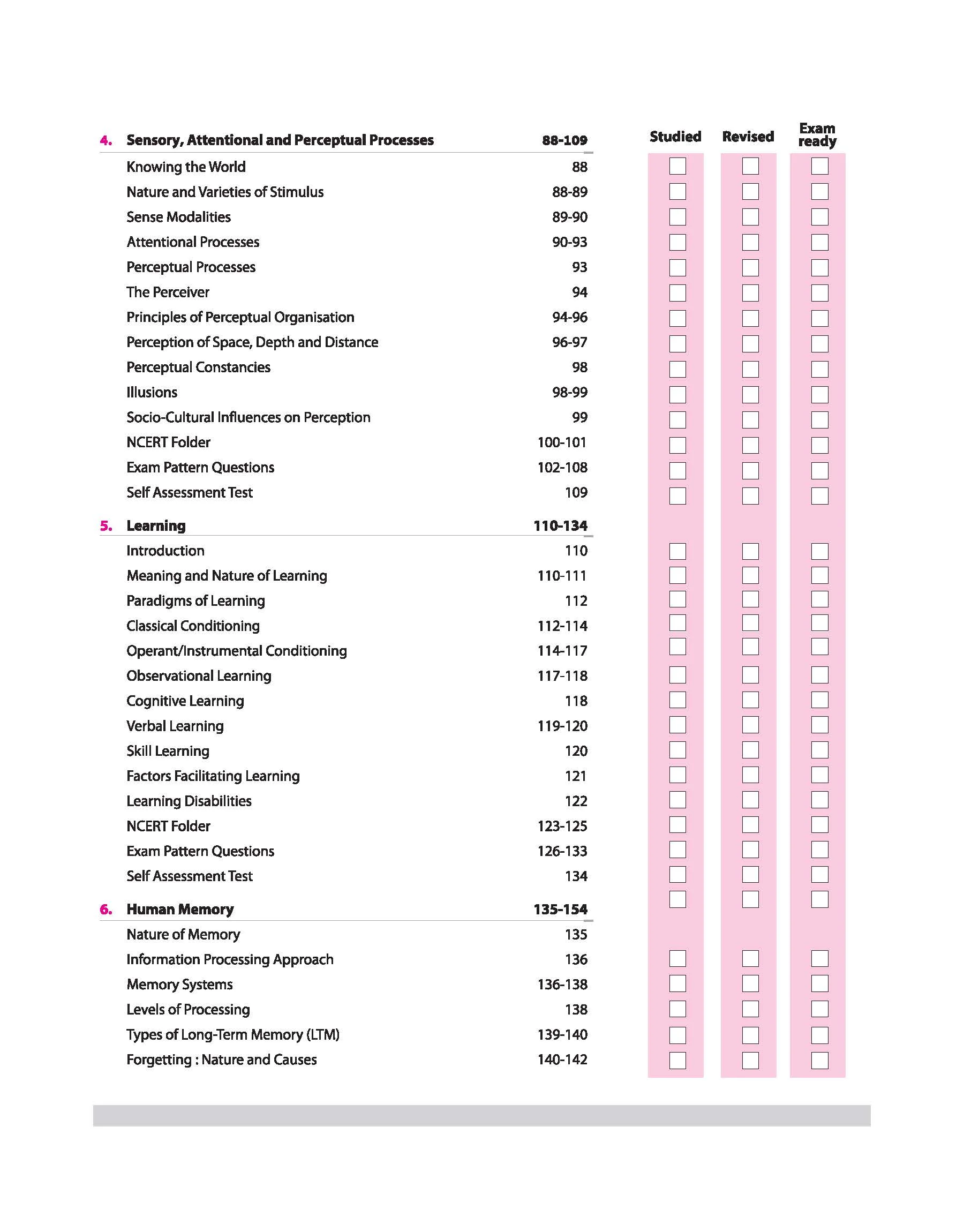 CBSE All in One Psychology Class 11 Exam 2025-26 | NCERT Questions & Other Important Questions, Sample Question Papers | Including Project Work - Image 4
