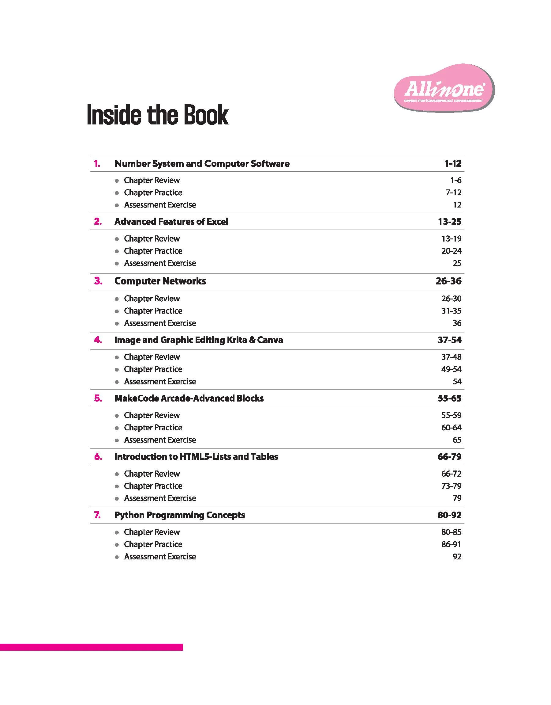 All in One Computer Applications for Class 7th | NEP 2020 Aligned | Complete Study Guide with Clear Theory, Chapter Exercises, Sample Papers | Mind Maps in Each Chapter | Competency-Based & Skill-Oriented Questions - Image 3