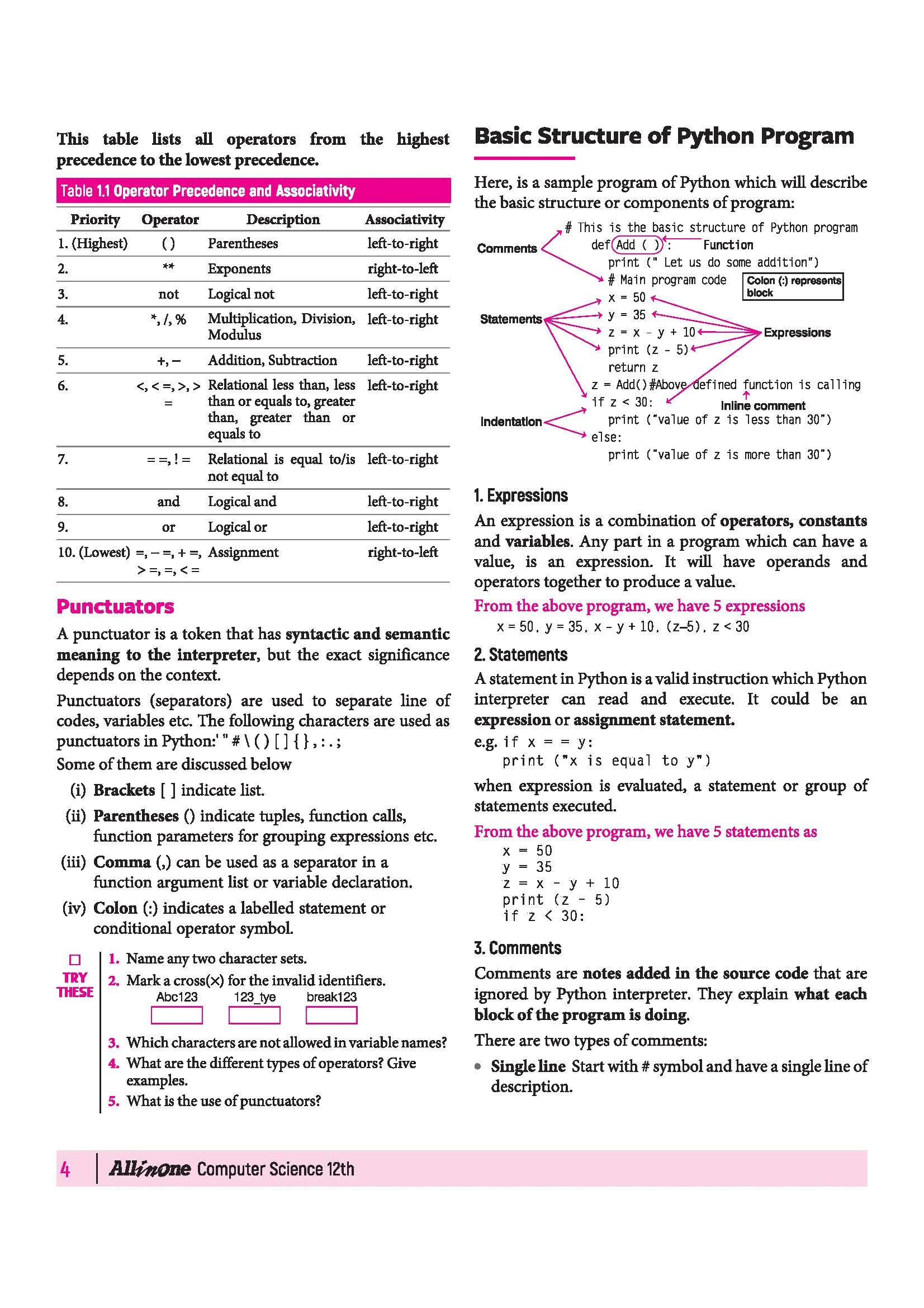 All in One Computer Science Class 12 for CBSE Exam 2026-27 | NCERT Based Complete Theory, Practice Exercises, CBQs, A-R, Sample Papers & Mind Maps | Revised Edition as per Latest Syllabus - Image 9