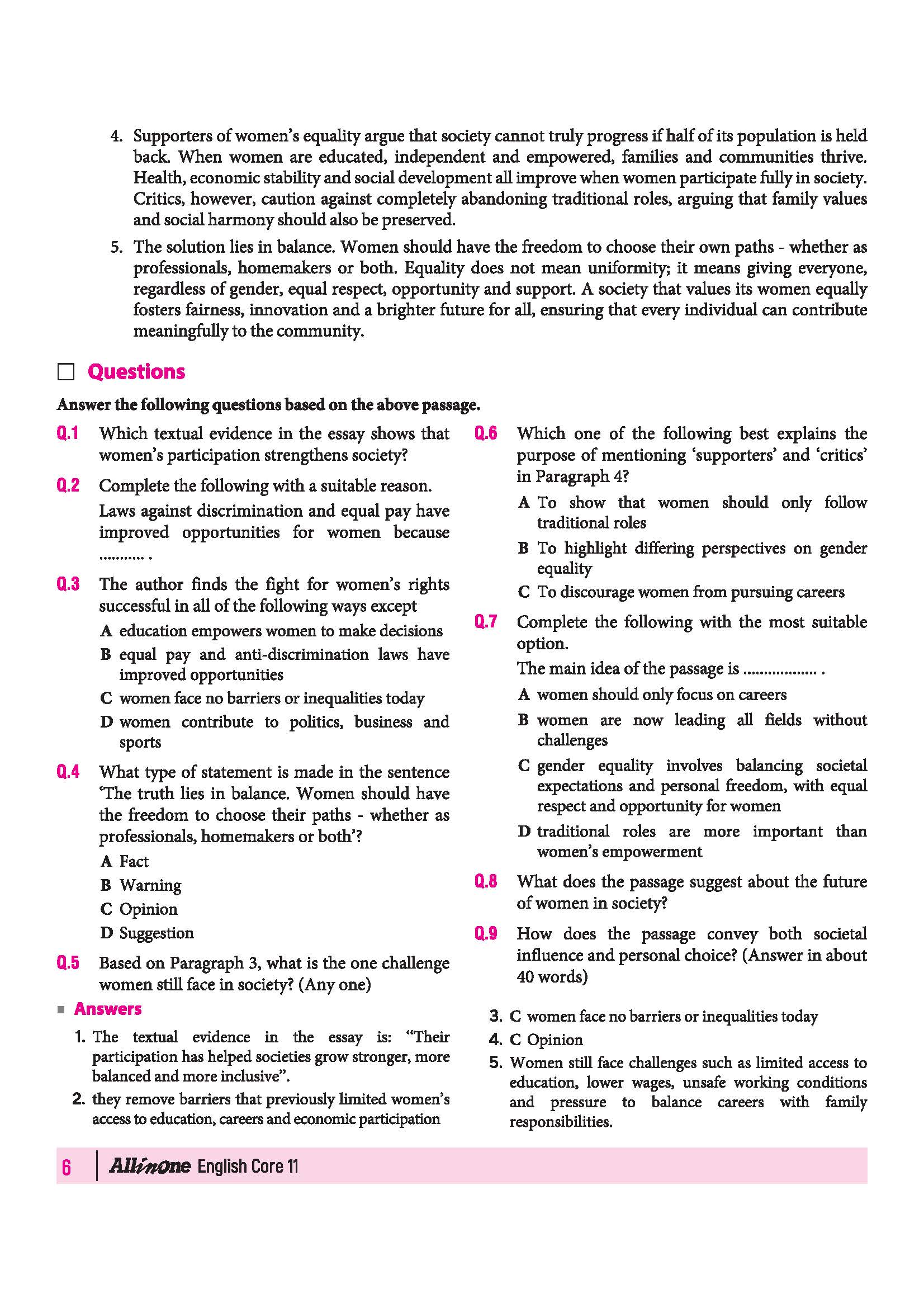 All in One English Core Class 11 for CBSE Exam 2026-27 | NCERT Based Complete Theory, Practice Exercises, CBQs, A-R, Sample Papers & Mind Maps | Revised Edition as per Latest Syllabus - Image 10