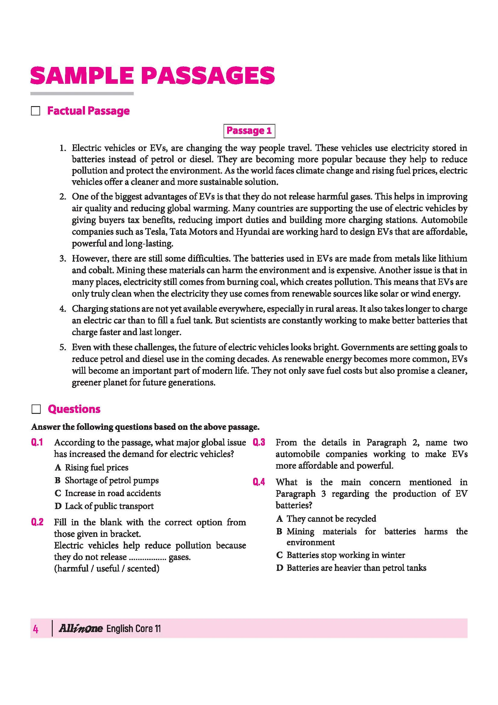 All in One English Core Class 11 for CBSE Exam 2026-27 | NCERT Based Complete Theory, Practice Exercises, CBQs, A-R, Sample Papers & Mind Maps | Revised Edition as per Latest Syllabus - Image 8