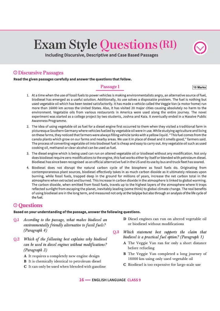 All in One  English Language (Keveri) Class 9 for CBSE Exam 2026-27 | NCERT Based Complete Theory, Practice Exercises, CBQs, A-R, Sample Papers & Mind Maps | Revised Edition as per Latest Syllabus - Image 10