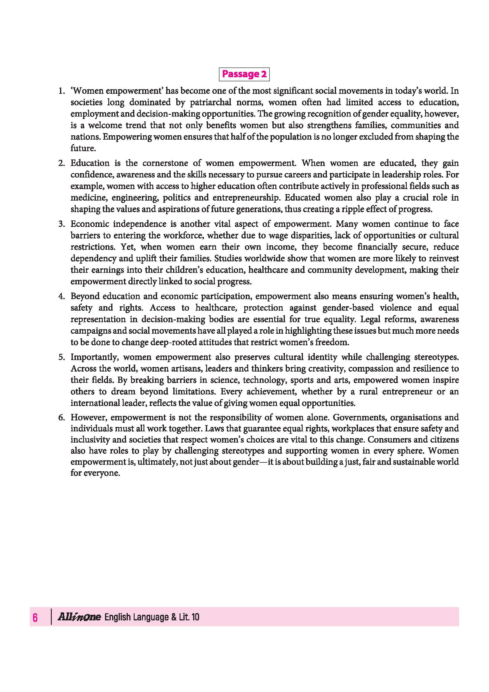 All in One English Language & Literature Class 10 for CBSE Exam 2026-27 | NCERT Based Complete Theory, Practice Exercises, CBQs, A-R, Sample Papers & Mind Maps | Revised Edition as per Latest Syllabus - Image 10