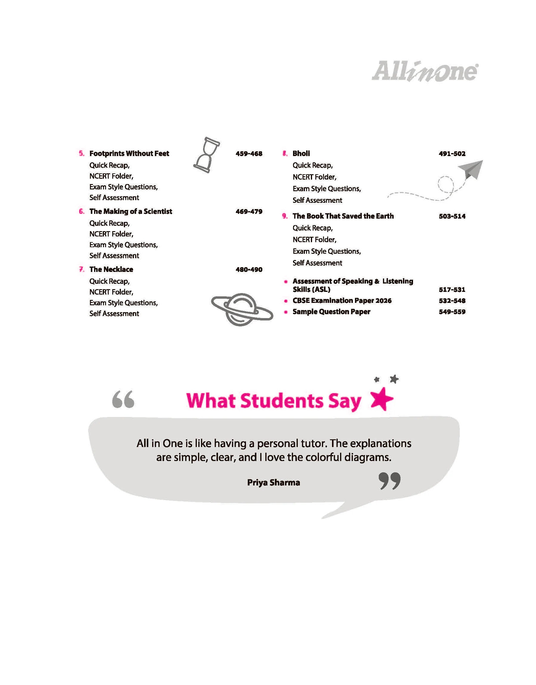 All in One English Language & Literature Class 10 for CBSE Exam 2026-27 | NCERT Based Complete Theory, Practice Exercises, CBQs, A-R, Sample Papers & Mind Maps | Revised Edition as per Latest Syllabus - Image 13