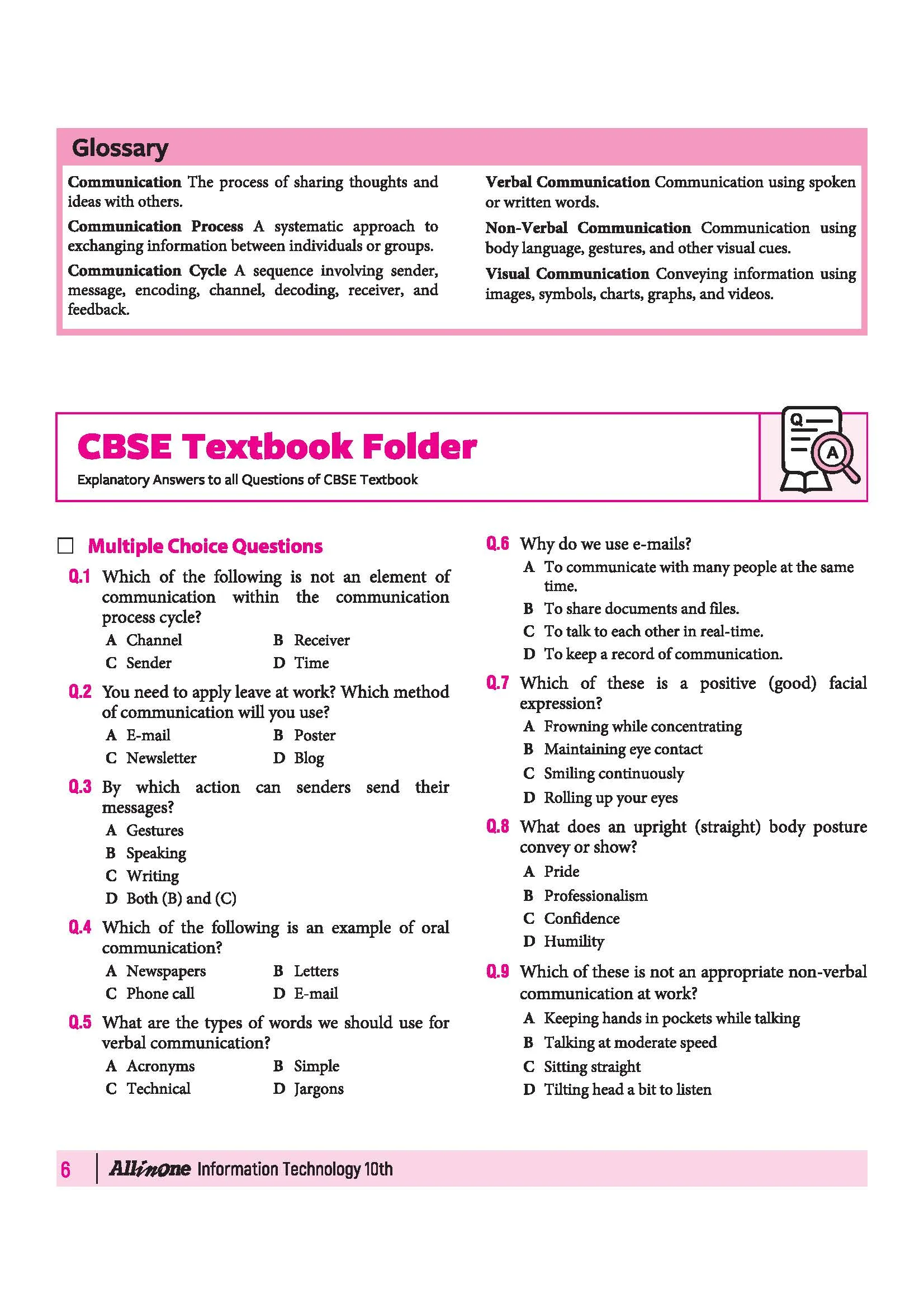 All in One Information Technology (402) Class 10 for CBSE Exam 2026-27 | NCERT Based Complete Theory, Practice Exercises, CBQs, A-R, Sample Papers & Mind Maps | Revised Edition as per Latest Syllabus - Image 11