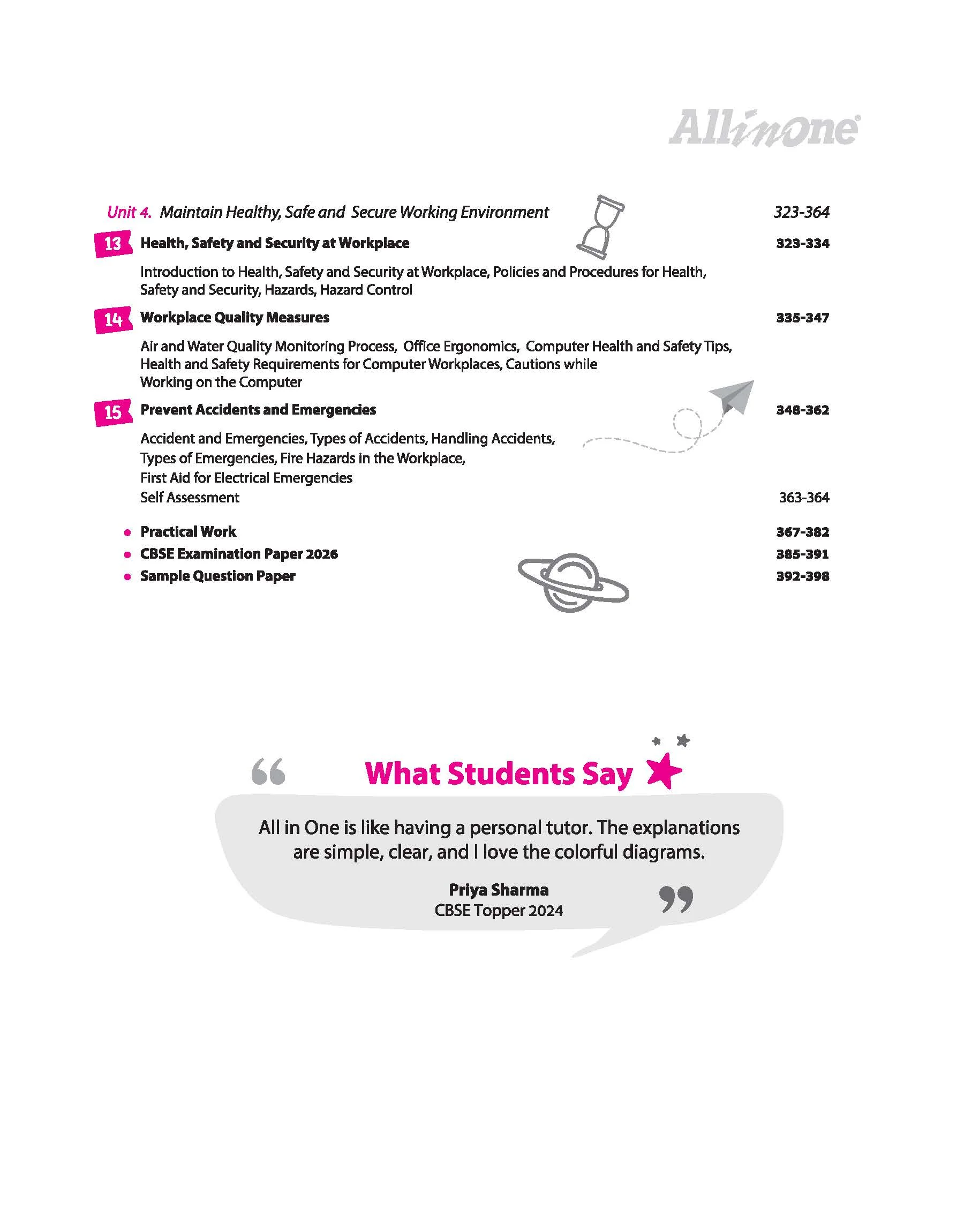 All in One Information Technology (402) Class 10 for CBSE Exam 2026-27 | NCERT Based Complete Theory, Practice Exercises, CBQs, A-R, Sample Papers & Mind Maps | Revised Edition as per Latest Syllabus - Image 7