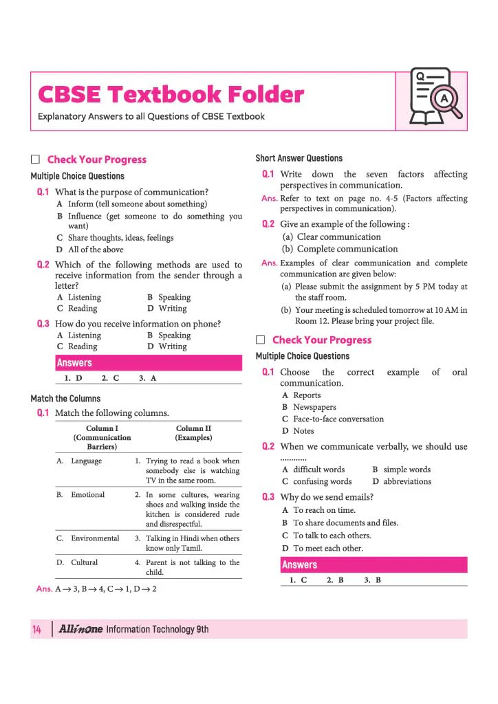 All in One Information Technology (Code -402 ) Class 9 for CBSE Exam 2026-27 | NCERT Based Complete Theory, Practice Exercises, CBQs, A-R, Sample Papers & Mind Maps | Revised Edition as per Latest Syllabus - Image 10