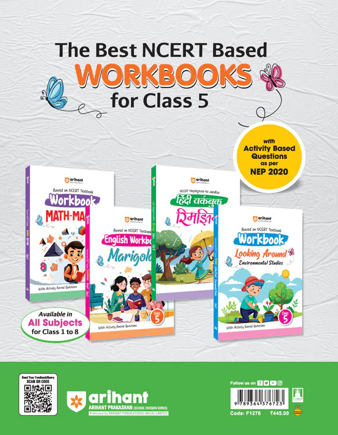 All in one Maths , English , Hindi & Evs Class 5 | A Guide Cum Practice Book For all Subjects - Image 5