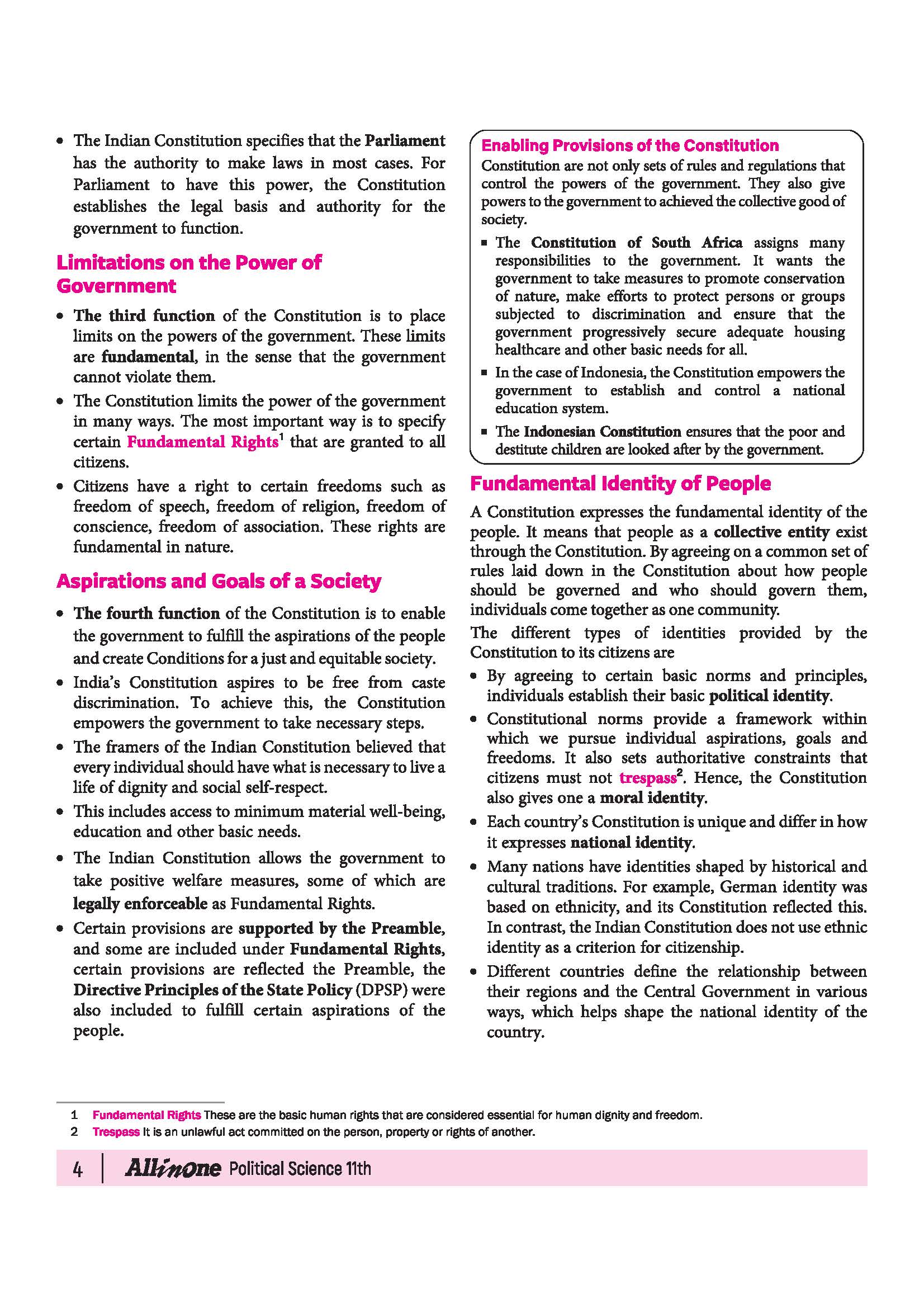 All in One Political Science Class 11 for CBSE Exam 2026-27 | NCERT Based Complete Theory, Practice Exercises, CBQs, A-R, Sample Papers & Mind Maps | Revised Edition as per Latest Syllabus - Image 8