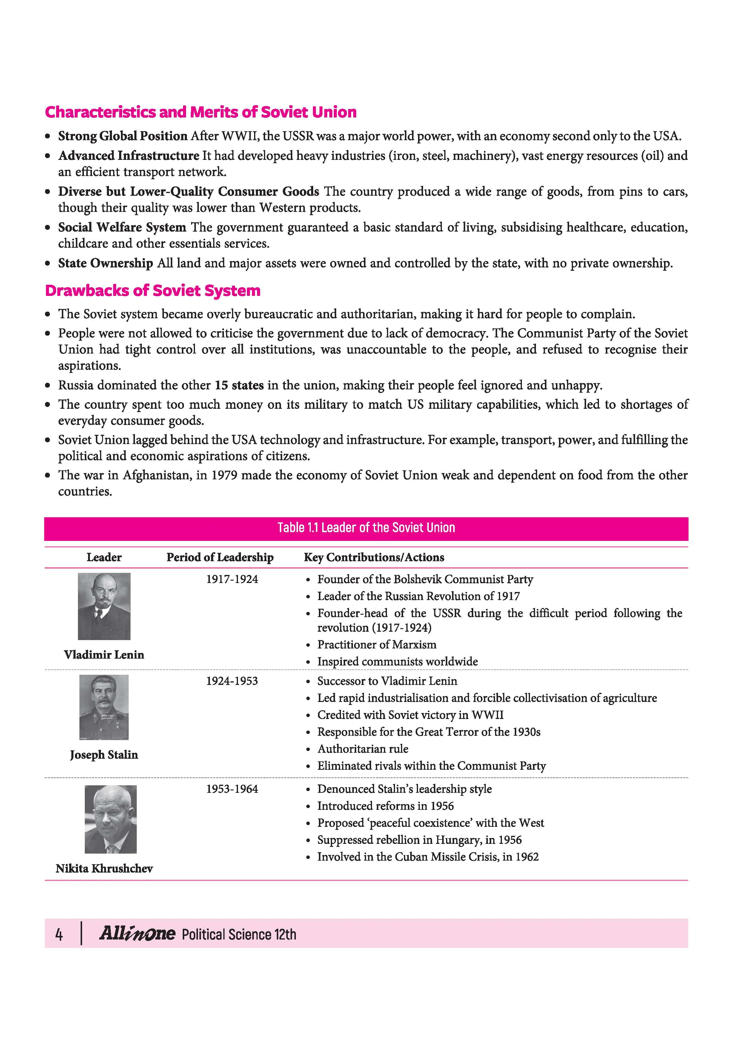All in One Political Science Class 12 for CBSE Exam 2026-27 | NCERT Based Complete Theory, Practice Exercises, CBQs, A-R, Sample Papers & Mind Maps | Revised Edition as per Latest Syllabus - Image 8
