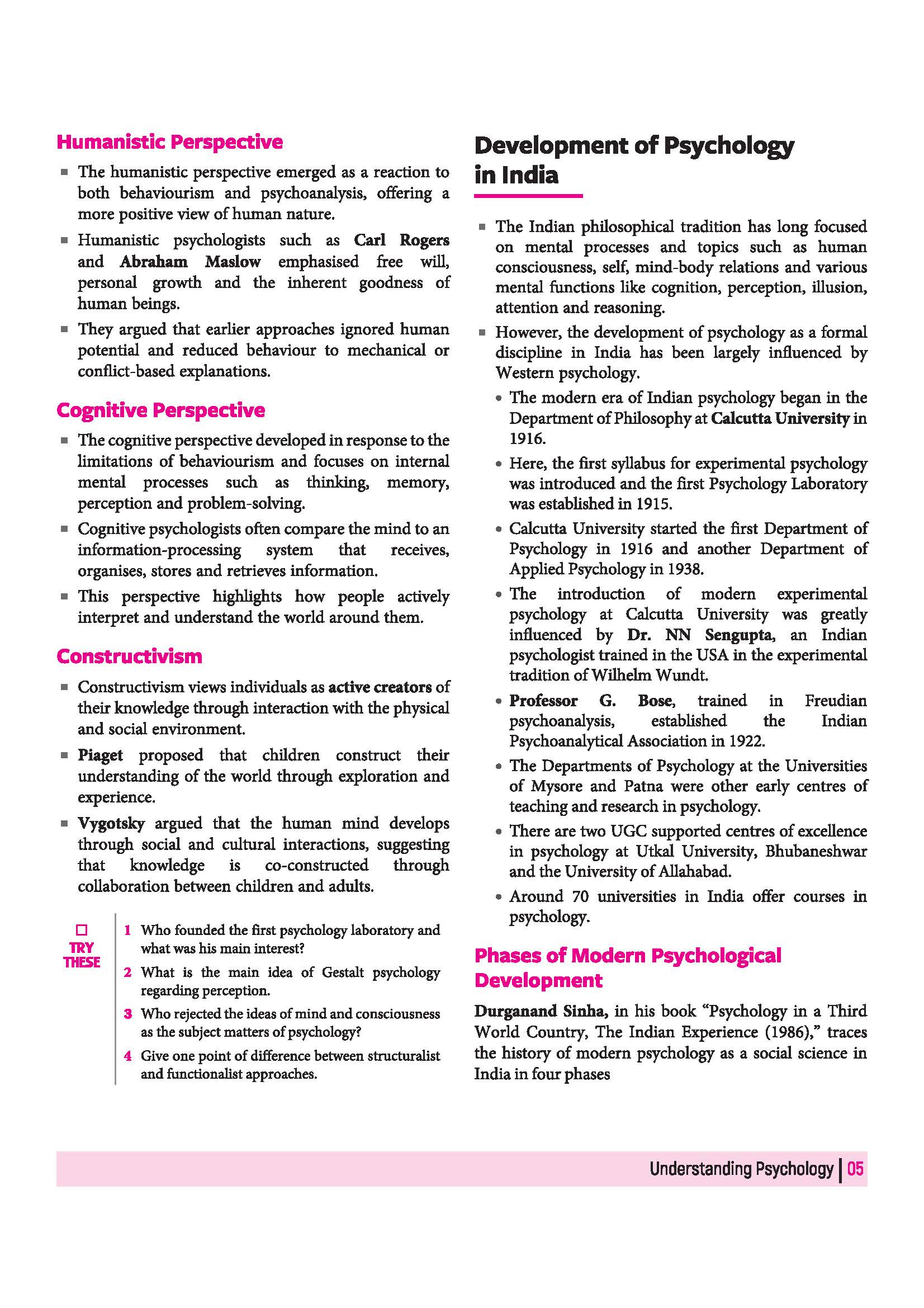 All in One Psychology Class 11 for CBSE Exam 2026-27 | NCERT Based Complete Theory, Practice Exercises, CBQs, A-R, Sample Papers & Mind Maps | Revised Edition as per Latest Syllabus - Image 10