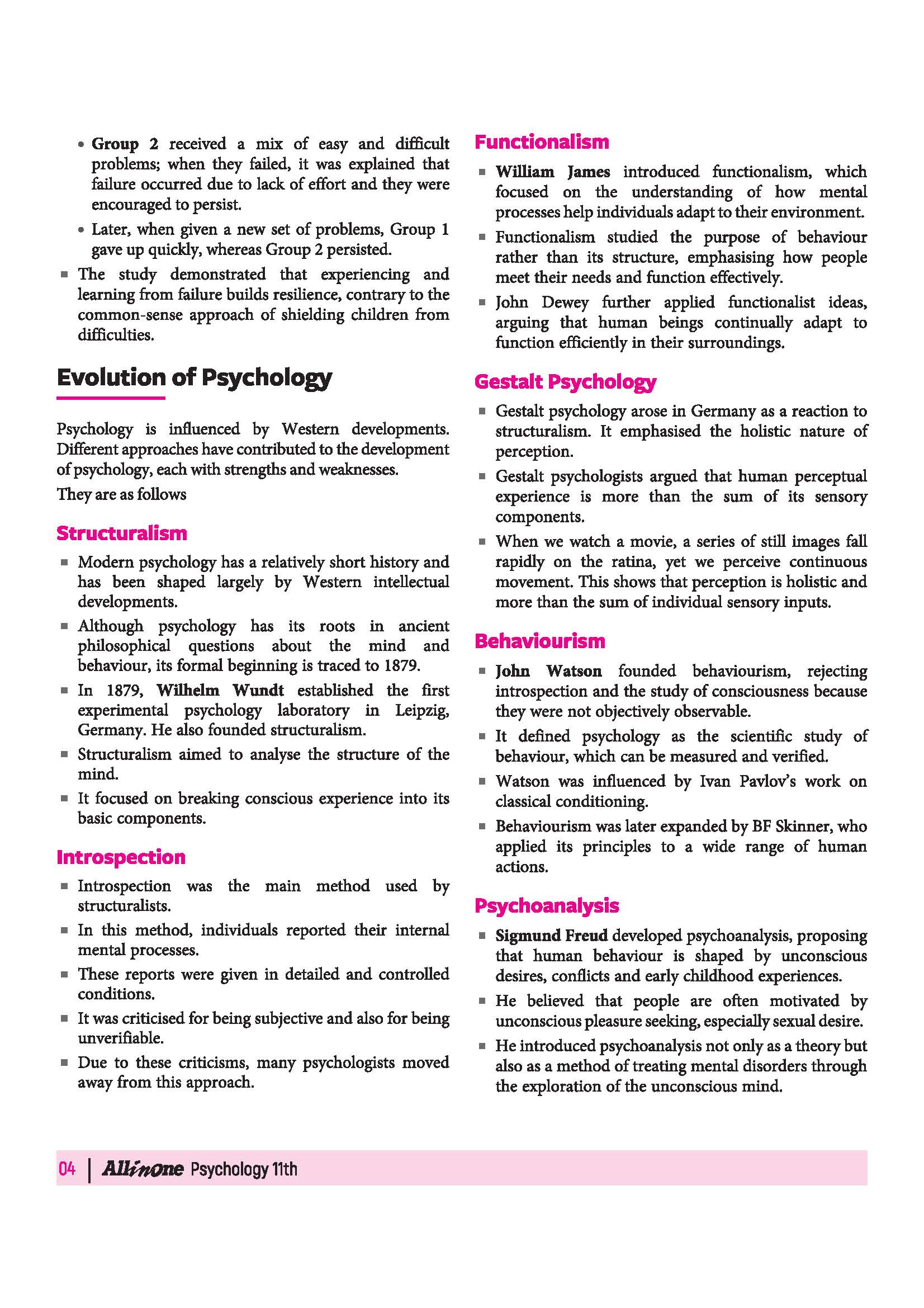All in One Psychology Class 11 for CBSE Exam 2026-27 | NCERT Based Complete Theory, Practice Exercises, CBQs, A-R, Sample Papers & Mind Maps | Revised Edition as per Latest Syllabus - Image 9