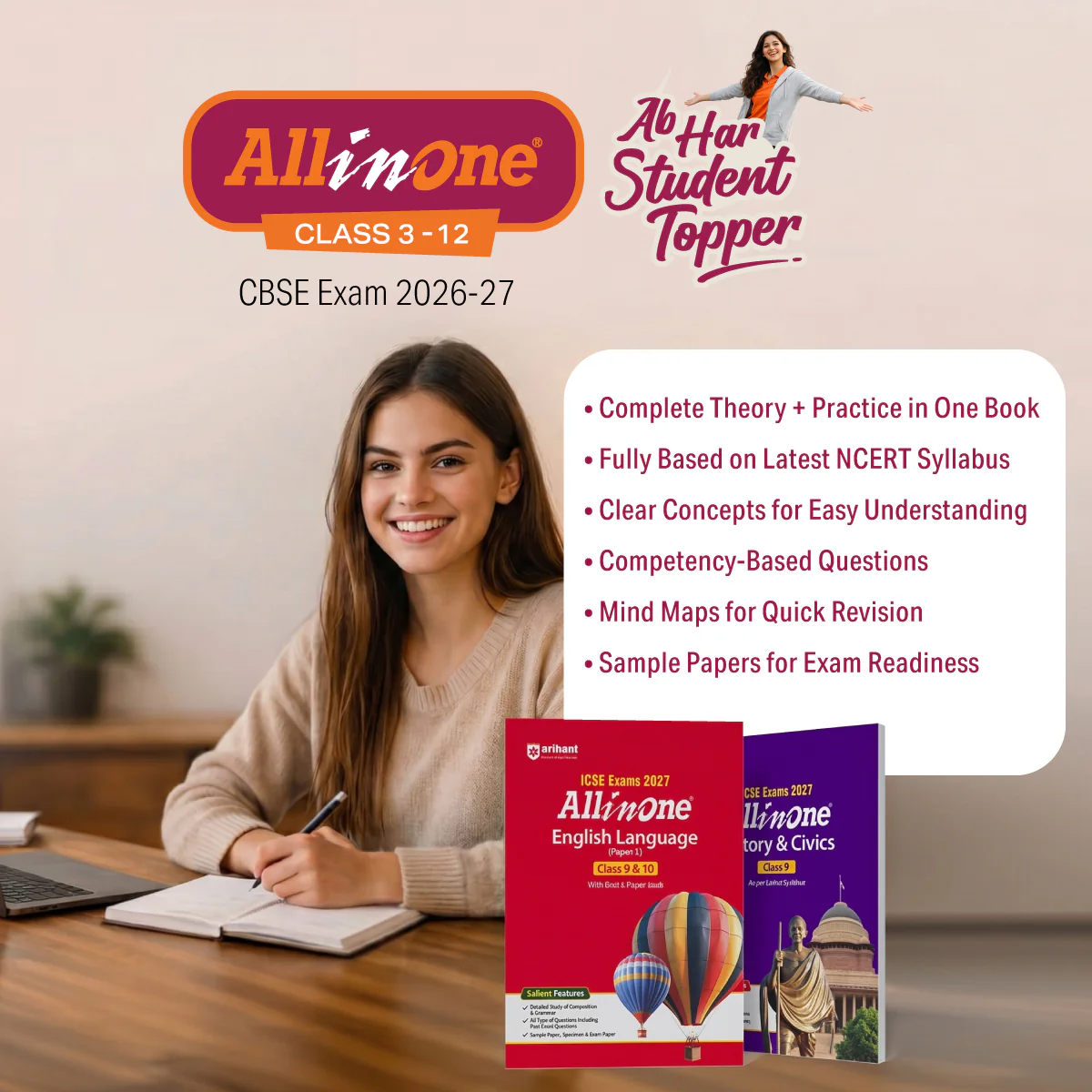 All in One Sanskrit 10 for CBSE Exam 2026-27 | NCERT Based Complete Theory, Practice Exercises, CBQs, A-R, Sample Papers & Mind Maps | Revised Edition as per Latest Syllabus - Image 4