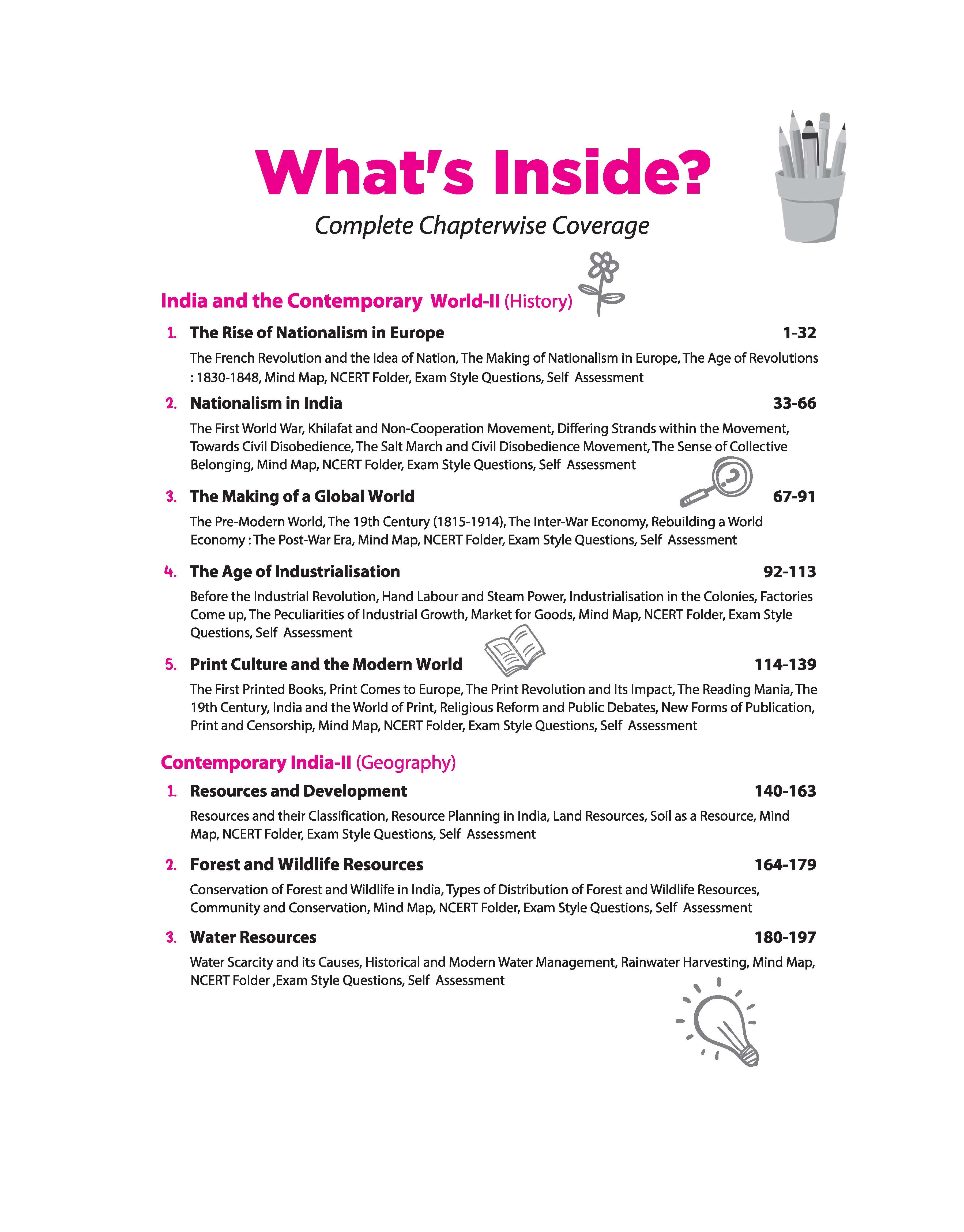 All in One Social Science Class 10 for CBSE Exam 2026-27 | NCERT Based Complete Theory, Practice Exercises, CBQs, A-R, Sample Papers & Mind Maps | Revised Edition as per Latest Syllabus - Image 13