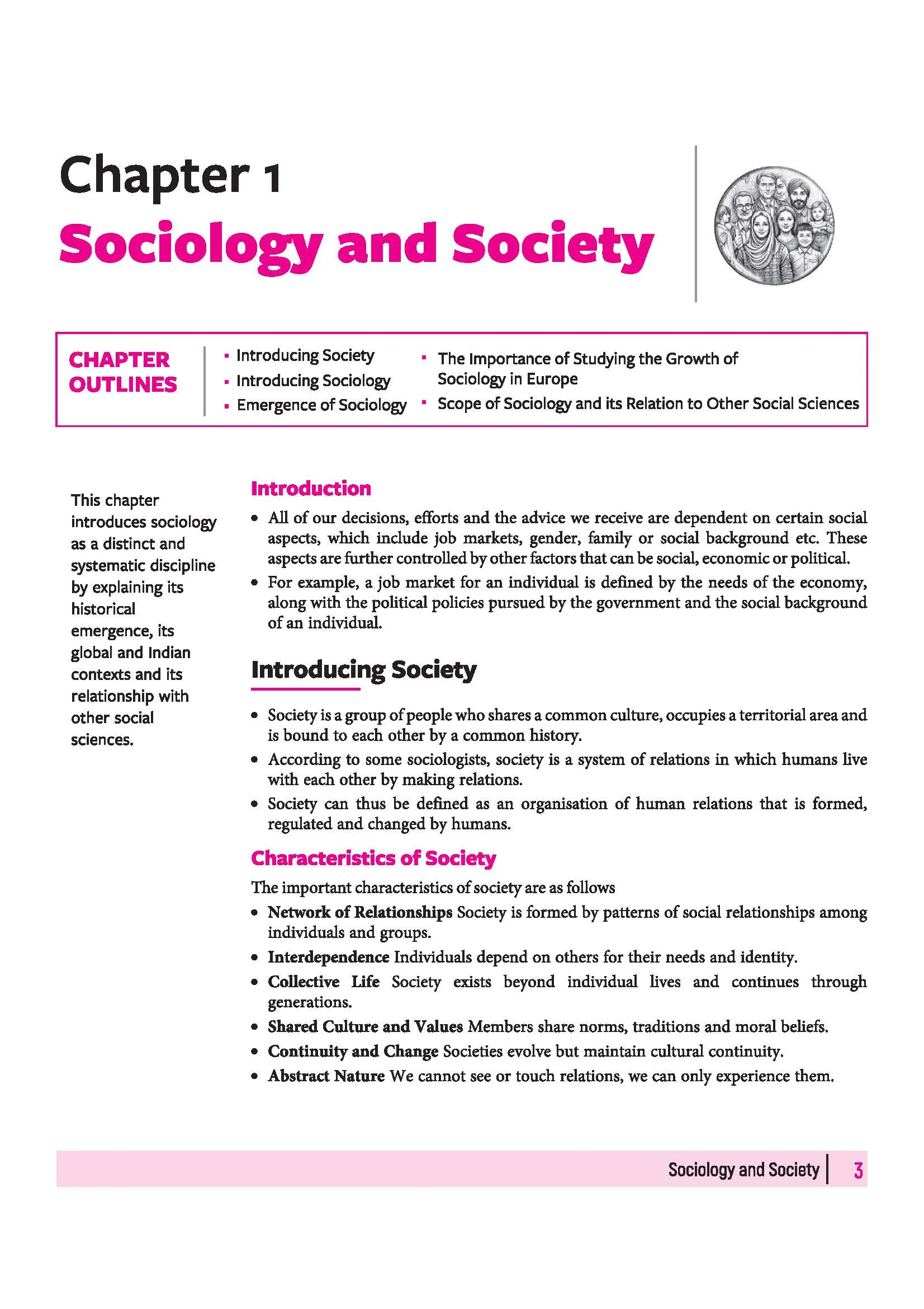 All in One Sociology Class 11 for CBSE Exam 2026-27 | NCERT Based Complete Theory, Practice Exercises, CBQs, A-R, Sample Papers & Mind Maps | Revised Edition as per Latest Syllabus - Image 6