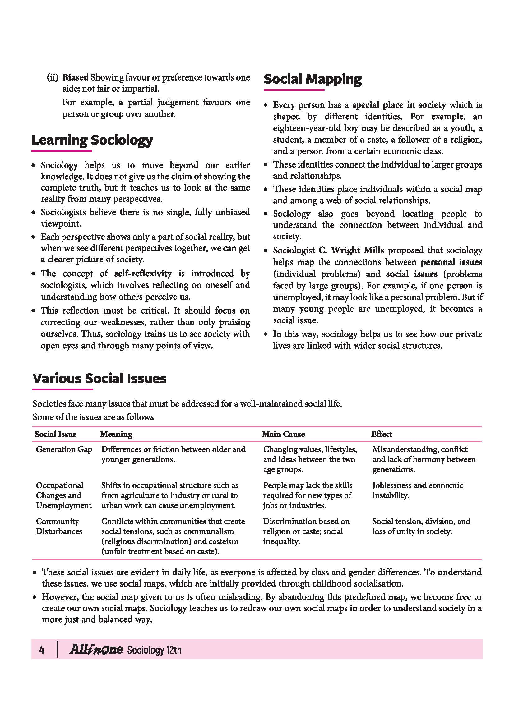 All in One Sociology Class 12 for CBSE Exam 2026-27 | NCERT Based Complete Theory, Practice Exercises, CBQs, A-R, Sample Papers & Mind Maps | Revised Edition as per Latest Syllabus - Image 8