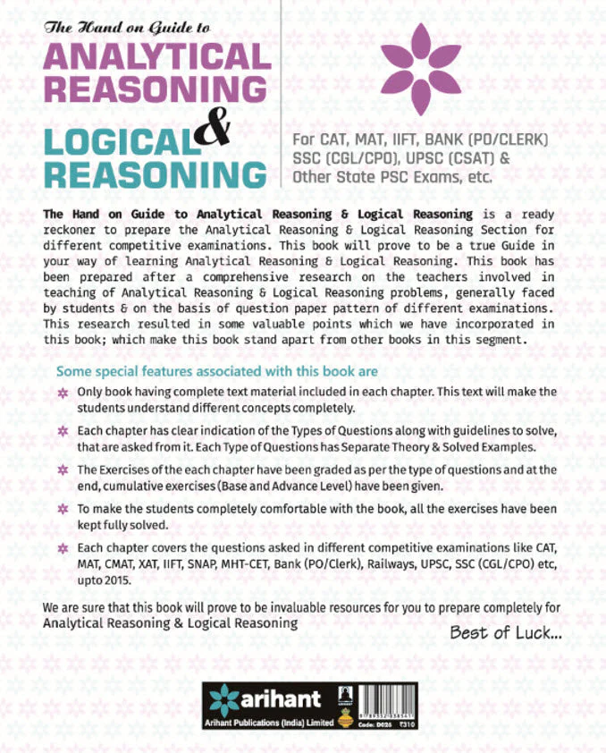 Analytical & Logical Reasoning For CAT & Other Management Entrance Tests | English Medium - Image 2