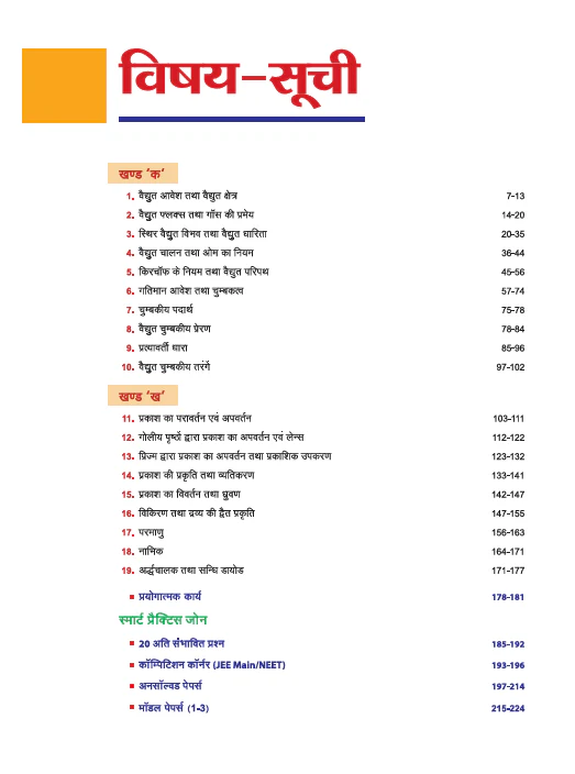 Avtar UP Board Bhautik Vigyan (Physics) Class 12 Exam 2026 | Chapterwise Question Bank | 3 Model Papers, MCQs | Based on NEP 2020 | Hindi Medium - Image 3
