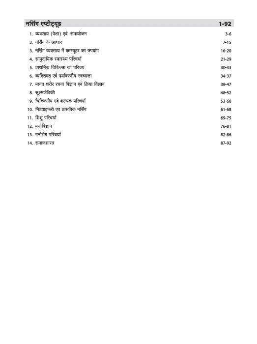 B.Sc Nursing Entrance Exam 2026 Nurse Path | Useful for AIIMS, UP CNET & Private B.Sc Nursing Exams, 4000+ MCQs, Solved Paper 2025 | Hindi Medium - Image 6