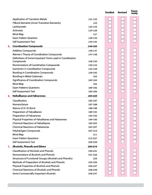CBSE All in One Chemistry Class 12 Exam 2026 | CBQs, MCQs, A-R, Case Based & Board Questions Upto 2025, Sample Question Papers | Included Mind Maps - Image 4