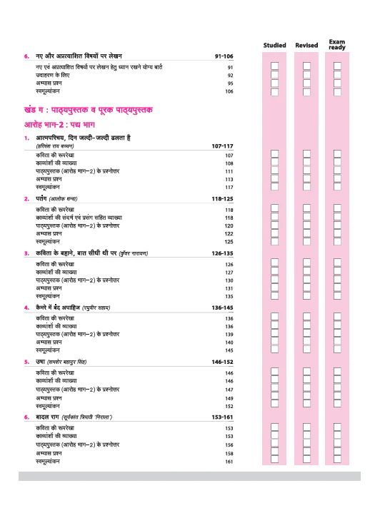 CBSE All in One Hindi Kendrik Class 12 Exam 2025-26 | NCERT, Board Exam & Other Important Questions, Sample Paper| Including Project Work - Image 4