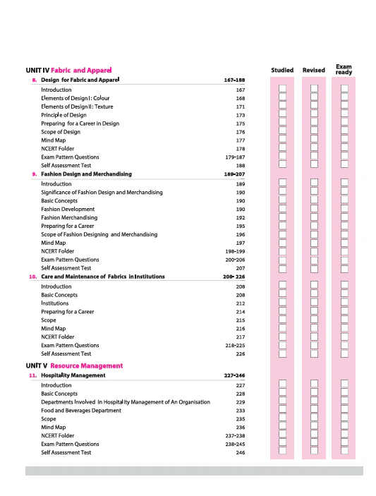 CBSE All in One Home Sience Class 12 Exam 2025-2026 | NCERT Ques. & Other Important Questions, Sample Question Papers | Including Mind Maps & Practical Work - Image 5