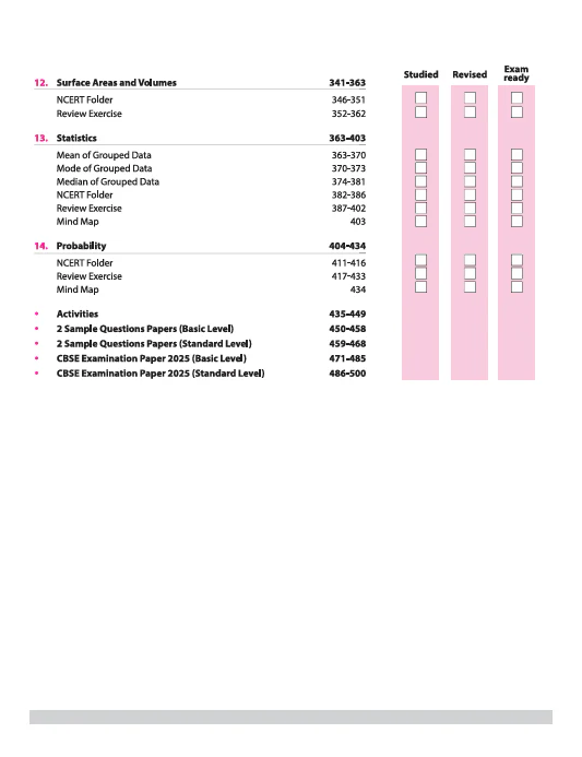 CBSE All in one Mathematics Class 10 Exam 2025-26 | Sample Papers & Board Papers | CBQs, MCQs, A-R & Case Based |Revised Edition 2026 - Image 5