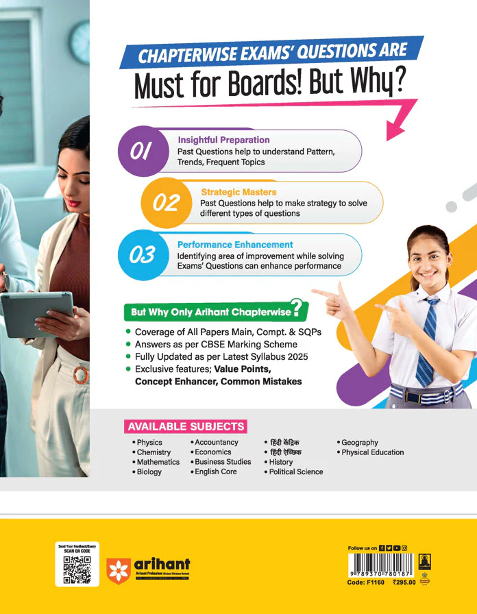 CBSE Chapterwise-Question Bank (2025 - 2016) Bussiness Studies Class 12th Exam | Value Points, Concept Enhancer & Common Mistakes | English Medium - Image 2