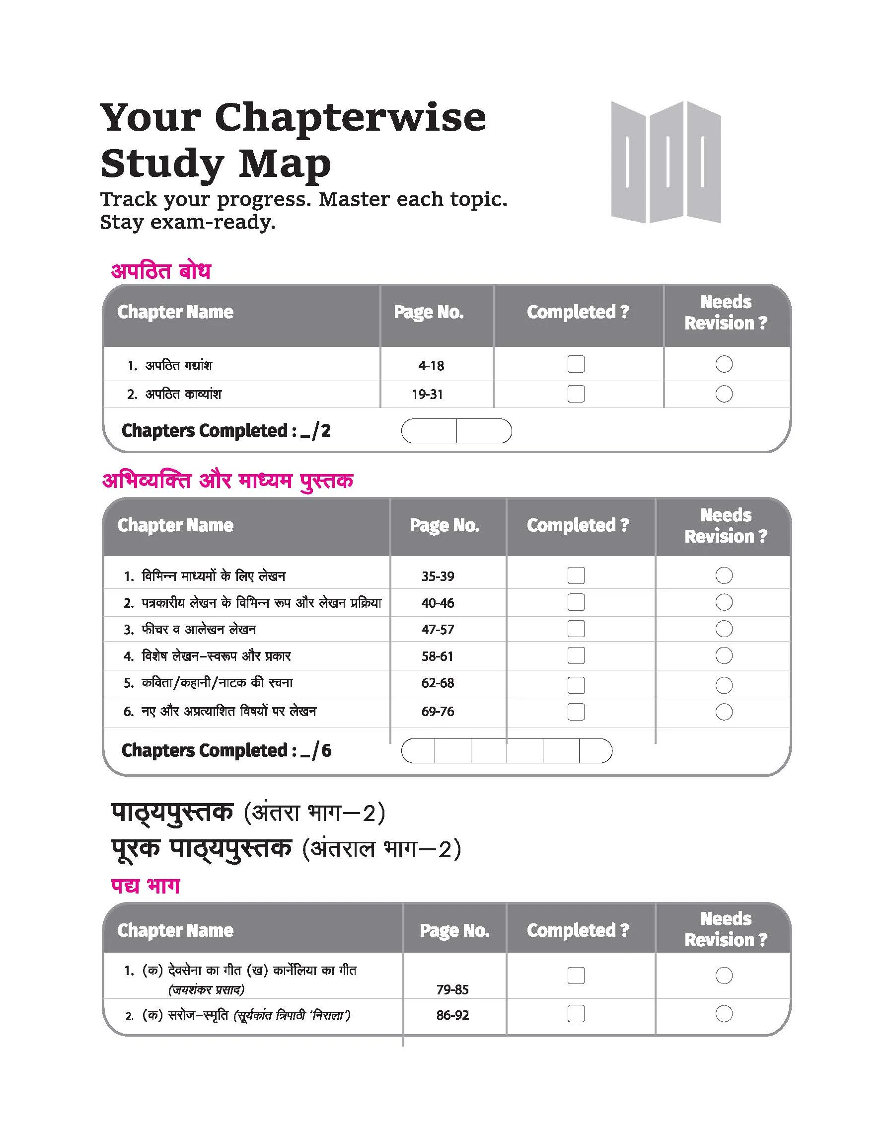 CBSE Chapterwise-Question Bank (2025 - 2016) Hindi Achik Class 12th Exam | Hindi Medium - Image 4