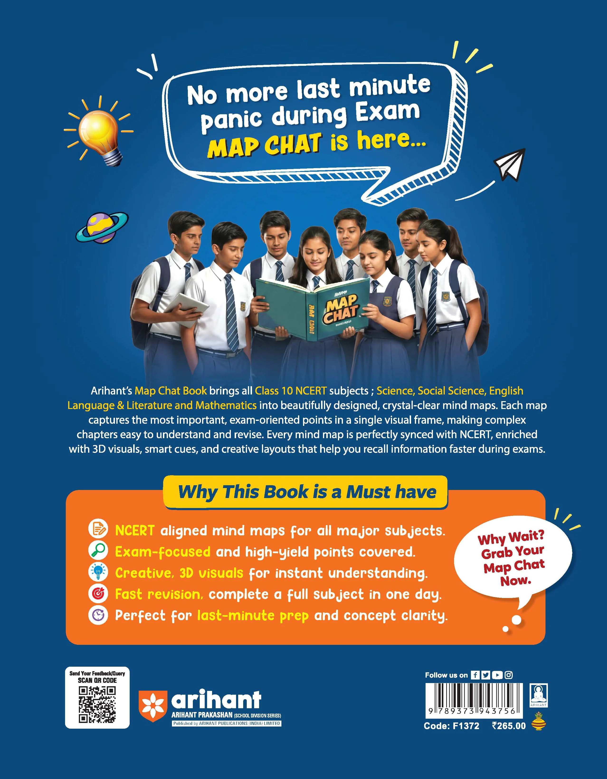 CBSE Map Chat Class 10 | Science, Social Science, Mathematics & English |Exam-Focused High-Yield Points with 3D Visuals | Best for Fast Revision, Concept Clarity & Last-Minute Exam Prep - Image 4
