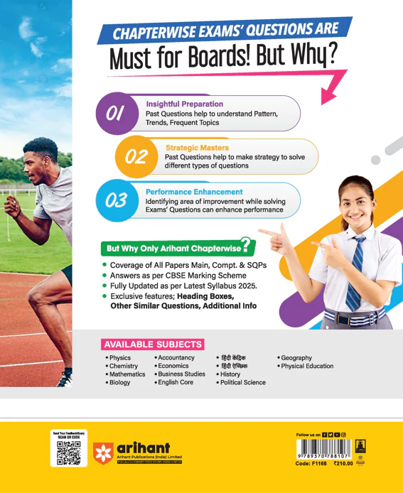 CBSE Chapterwise-Question Bank (2025 - 2016) Physical Education Class 12th Exam | Heading Boxes & Other Similar Questions Additionla Info | English Medium - Image 2