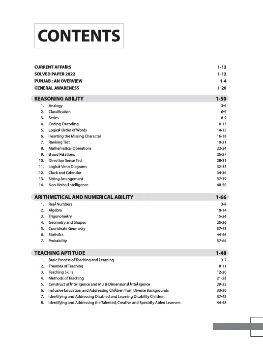 Chandigarh JBT Primary Teacher (Class I–V)  Exam Guide | 3000+ MCQs | Based on Latest Pattern | Complete Syllabus Coverage - Image 3