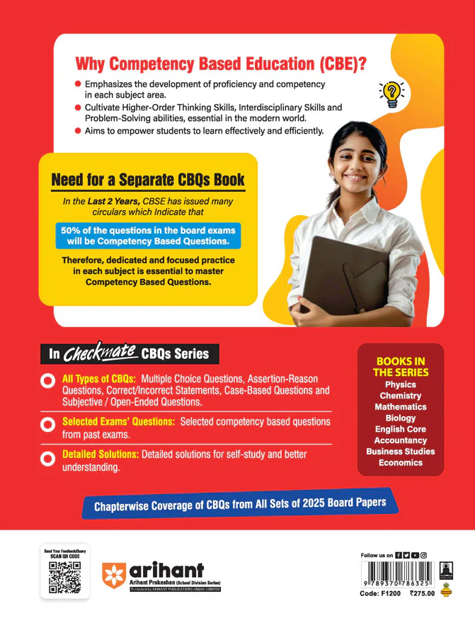 Checkmate CBSE Class 12 Business Studies Competency Based Questions (CBQs) | Updated Edition 2026 - Image 2
