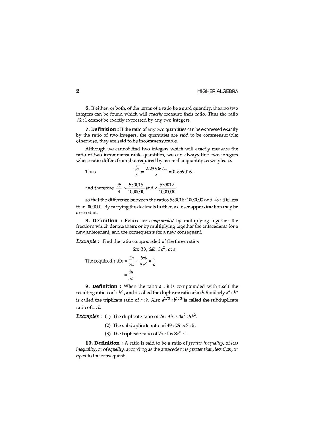 Classic Texts Series Higher Algebra by Hall & Knight | Advanced Algebra Question Bank for IIT JEE, NEET (Foundation) and Olympiad Exam Preparation 2027 - Image 8