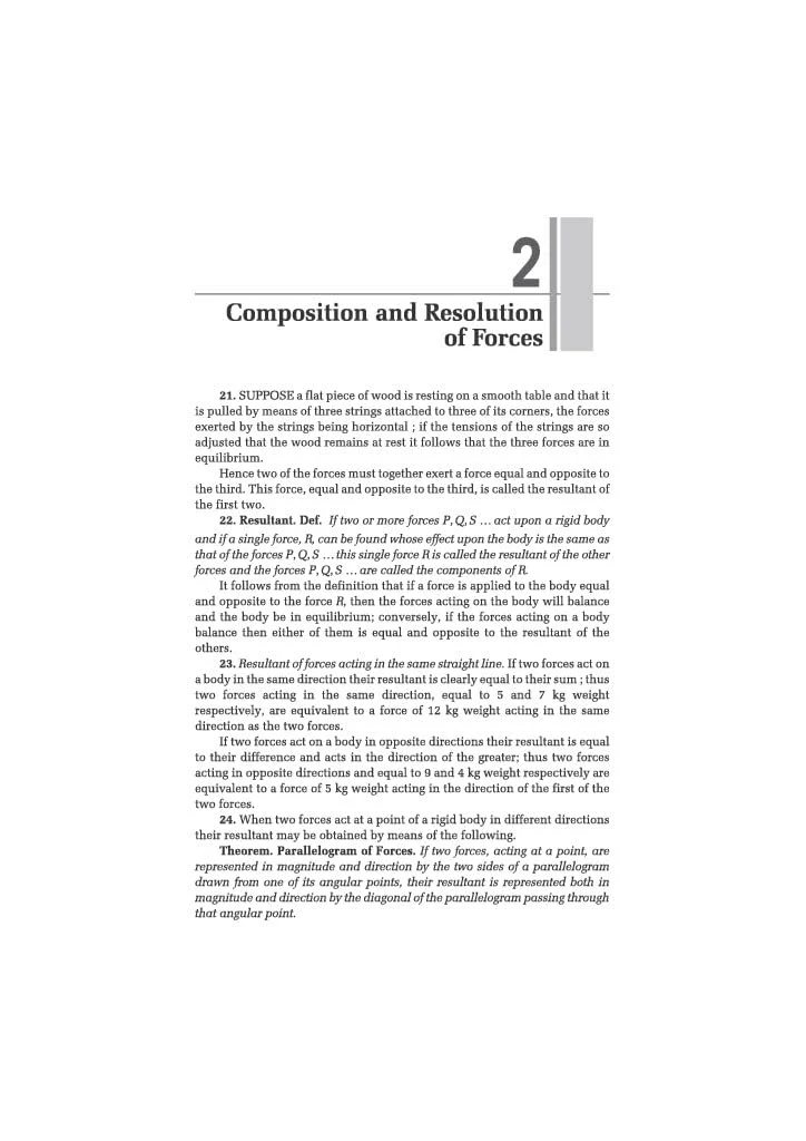 Classic Texts Series The Elements of Statics and Dynamics Part 1 Statics by SL Loney | Physics Mechanics Book for JEE, Engineering Entrance, Olympiads and Competitive Exams 2027 - Image 8
