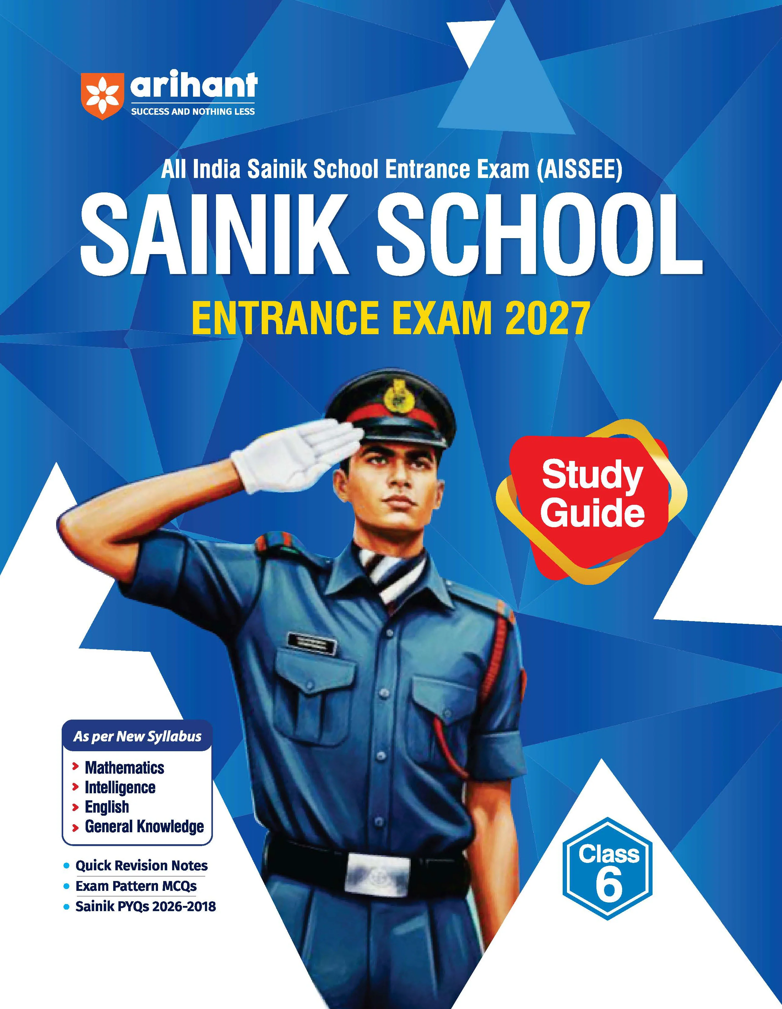 Combo of AISSEE Sainik  School Class 6 Entrance Exam 2027 | Study Guide, 15 Practice Sets with Solved Paper 2026 | English Medium - Image 2