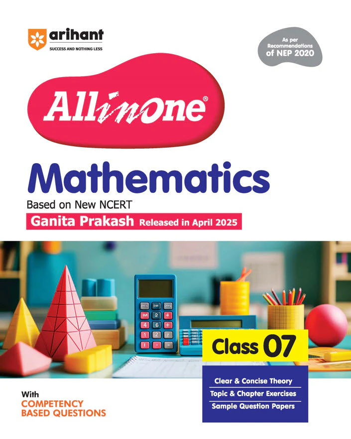 Combo of all in One class 7th 2025 | Hindi, Maths, Sanskrit, English & Social Science | With free NCERT Solution - Image 3