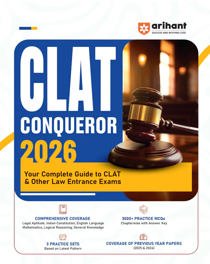 Combo of CLAT Exam 2026 | Study Guide & 13 Practice Sets & 05  Solved Paper | English Medium - Image 2